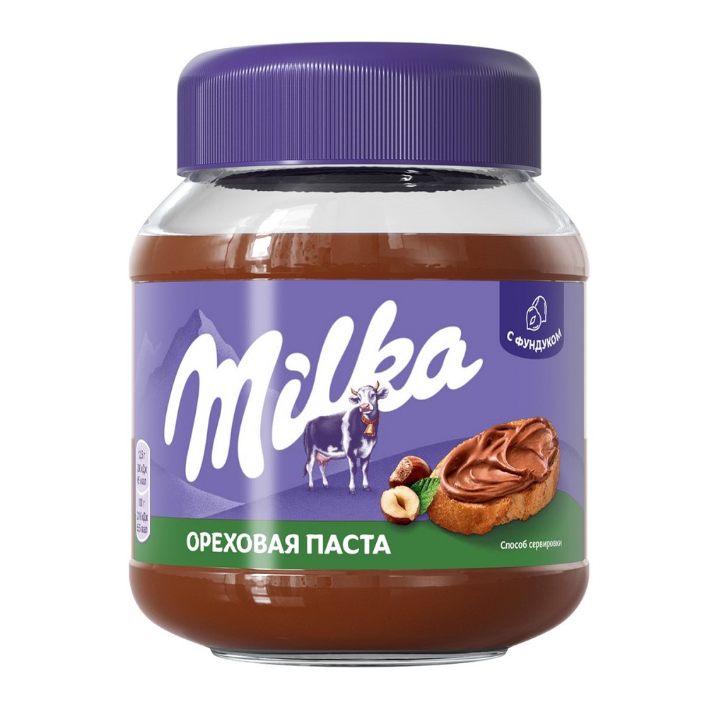 Шокол. паста Милка с лесным орехом 350г - интернет-магазин Близнецы