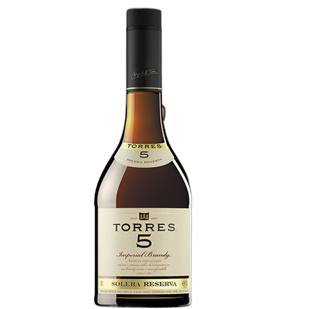 Бренди Торрес 38% 5 Солера Резерва 0.5 л  Испания  - интернет-магазин Близнецы