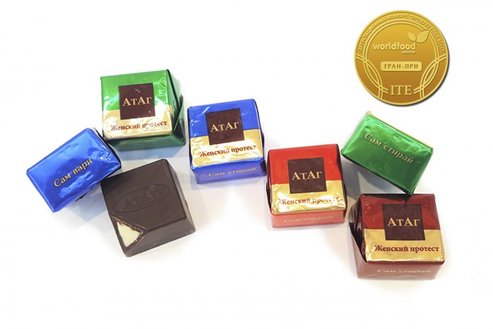 Конфеты АтАг Женский протест  - интернет-магазин Близнецы
