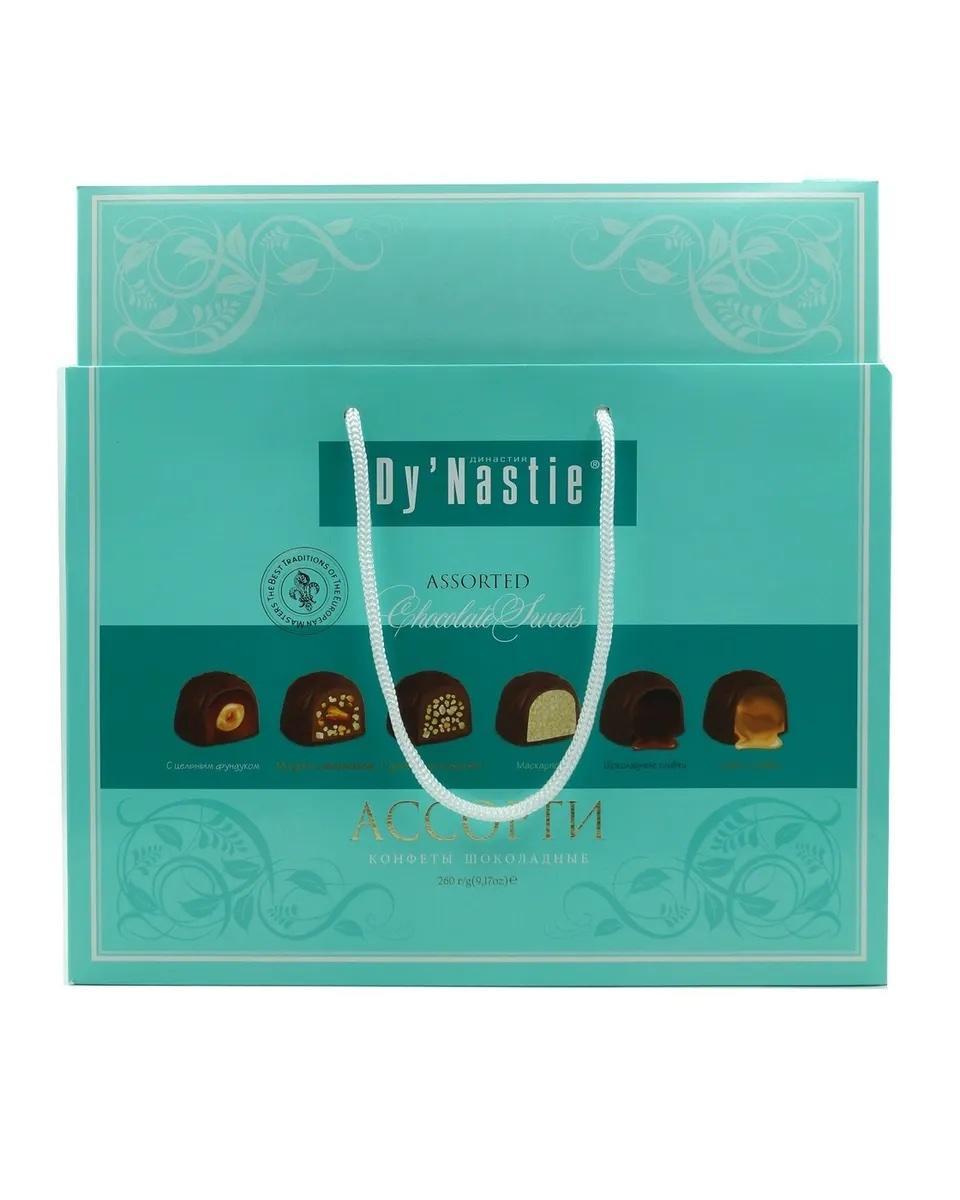 Шокол. набор Династия Ассорти с крем нач  сумка  уп 260г - интернет-магазин Близнецы