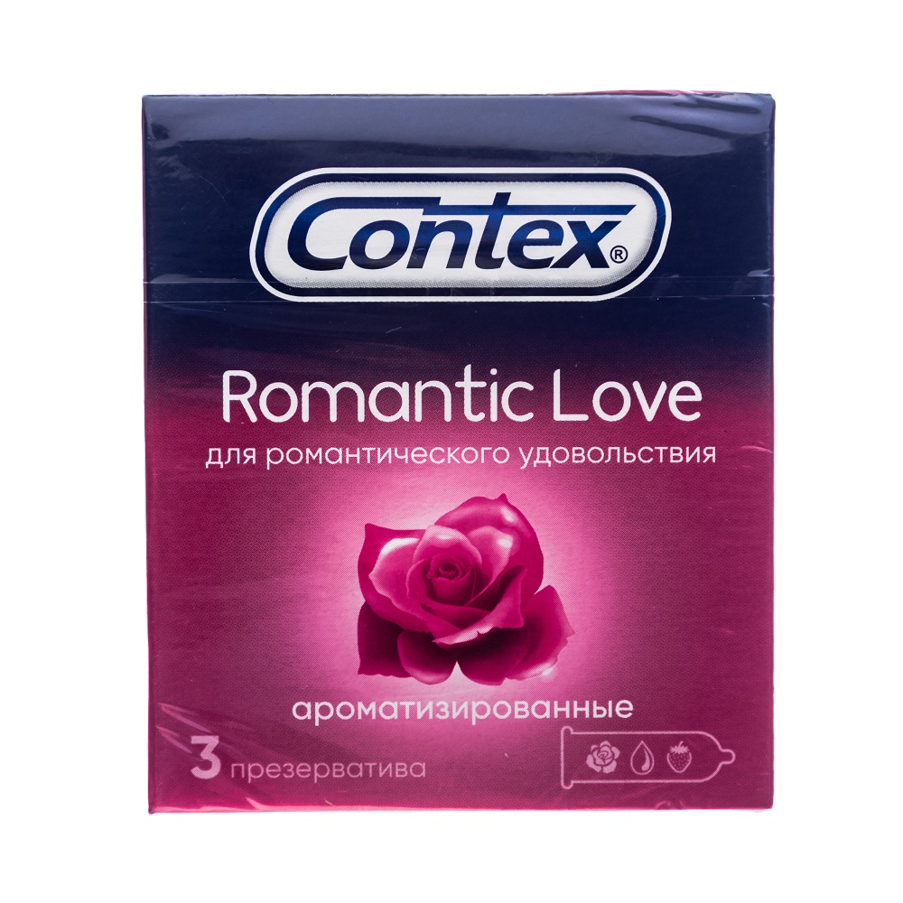 Презерватив Contex Romantic Love уп  - интернет-магазин Близнецы
