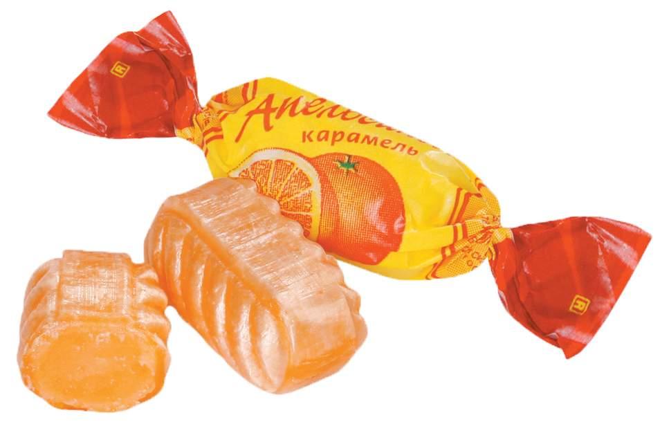 Карамель Апельсиновая  РотФронт  250г - интернет-магазин Близнецы