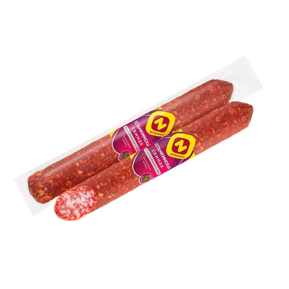 Колбаса Свиная с к  Останкино   - интернет-магазин Близнецы