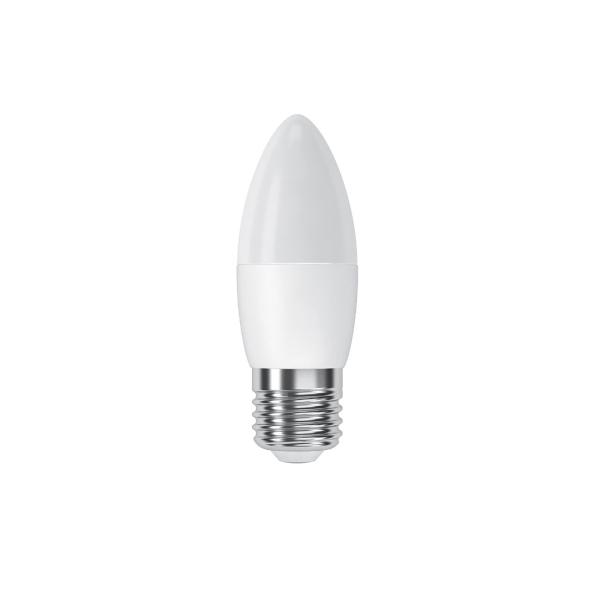 h:Лампа СвДиодн Фотон E27  6 Вт Свеча B35 3000К мат тепл  - интернет-магазин Близнецы