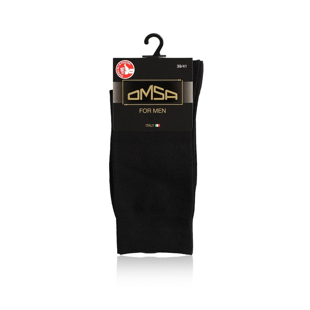 Носки Мужск ОМСА Классик  х б  р.39-41 черн   204  - интернет-магазин Близнецы